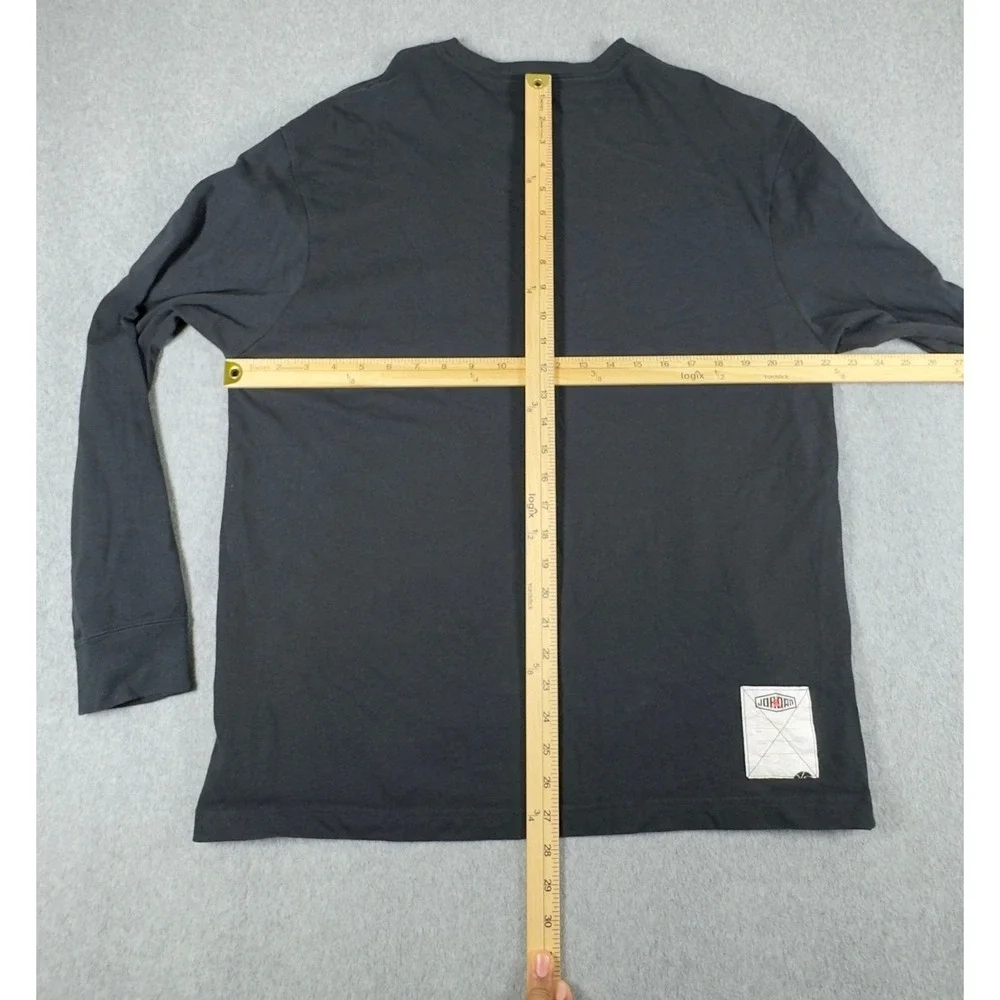 Air‎ Jordan Long Sleeve Shirt Mens Large Black White Jumpman Graphic